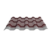 Pfannenblech EUROPA | Anti-Tropf 1000 g/m² | Stahl 0,50 mm | 35 µm Mattpolyester | 29 - Rot #5