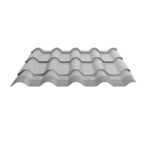 Pfannenblech EUROPA | Anti-Tropf 1000 g/m² | Aluminium 0,70 mm | 25 µm Polyester | 9006 - Weißaluminium #5
