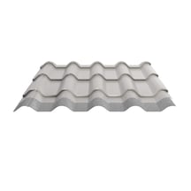 Pfannenblech EUROPA | Anti-Tropf 700 g/m² | Stahl 0,50 mm | 25 µm Polyester | 9002 - Grauweiß #4