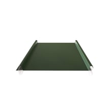 Stehfalzblech 33/500-LE | Dach | Anti-Tropf 1000 g/m² | Sonderposten | Stahl 0,40 mm | 25 µm Polyester | 6020 - Chromoxidgrün #1