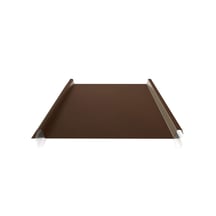 Stehfalzblech 33/500-LE | Dach | Anti-Tropf 1000 g/m² | Stahl 0,50 mm | 25 µm Polyester | 8014 - Sepiabraun #1