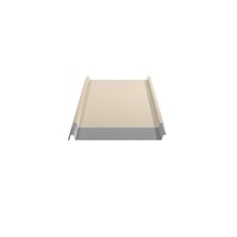 Stehfalzblech 33/500-LE | Dach | Anti-Tropf 1000 g/m² | Stahl 0,75 mm | 25 µm Polyester | 1015 - Hellelfenbein #5