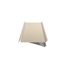Stehfalzblech 33/500-LE | Dach | Anti-Tropf 1000 g/m² | Stahl 0,75 mm | 25 µm Polyester | 1015 - Hellelfenbein #6