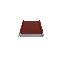 Stehfalzblech 33/500-LE | Dach | Anti-Tropf 1000 g/m² | Stahl 0,50 mm | 80 µm Shimoco | 3009 - Oxidrot #5