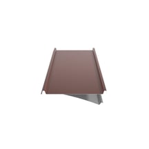 Stehfalzblech 33/500-LE | Dach | Anti-Tropf 1000 g/m² | Aluminium 0,70 mm | 25 µm Polyester | 8012 - Rotbraun #6