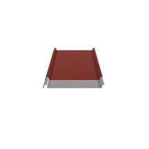 Stehfalzblech 33/500-LE | Dach | Anti-Tropf 700 g/m² | Stahl 0,50 mm | 35 µm Mattpolyester | 29 - Rot #4