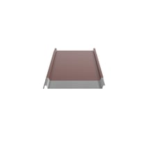 Stehfalzblech 33/500-LE | Dach | Anti-Tropf 700 g/m² | Aluminium 0,70 mm | 25 µm Polyester | 8012 - Rotbraun #5