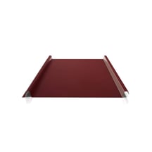 Stehfalzblech 33/500-LE | Dach | Stahl 0,50 mm | 25 µm Polyester | 3005 - Weinrot #1