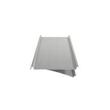 Stehfalzblech 33/500-LR | Dach | Anti-Tropf 700 g/m² | Stahl 0,50 mm | 25 µm Polyester | 9006 - Weißaluminium #6