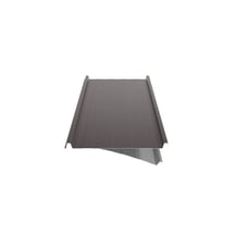 Stehfalzblech 33/500-LR | Dach | Anti-Tropf 700 g/m² | Stahl 0,50 mm | 35 µm Mattpolyester | 32 - Dunkelbraun #6