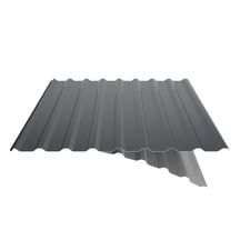 Trapezblech 20/1100 | Dach | Anti-Tropf 1000 g/m² | Sonderposten | Stahl 0,40 mm | 25 µm Polyester | 7016 - Anthrazitgrau #6