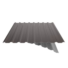 Trapezblech 20/1100 | Dach | Anti-Tropf 1000 g/m² | Sonderposten | Stahl 0,40 mm | 25 µm Polyester | 8014 - Sepiabraun #6