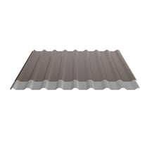 Trapezblech 20/1100 | Dach | Anti-Tropf 1000 g/m² | Stahl 0,50 mm | 25 µm Polyester | 8011 - Nussbraun #5