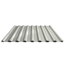 Trapezblech 20/1100 | Dach | Anti-Tropf 1000 g/m² | Stahl 0,50 mm | 25 µm Polyester | 9002 - Grauweiß #1
