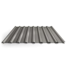 Trapezblech 20/1100 | Dach | Anti-Tropf 1000 g/m² | Stahl 0,50 mm | 25 µm Polyester | 9007 - Graualuminium #1