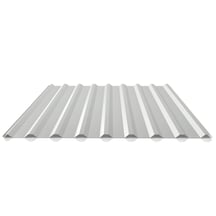 Trapezblech 20/1100 | Dach | Anti-Tropf 2400 g/m² | Stahl 0,50 mm | 25 µm Polyester | 7035 - Lichtgrau #1