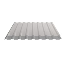 Trapezblech 20/1100 | Dach | Anti-Tropf 2400 g/m² | Stahl 0,63 mm | 25 µm Polyester | 9002 - Grauweiß #4