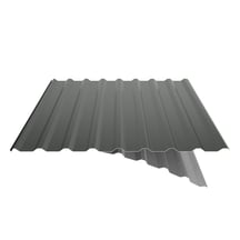 Trapezblech 20/1100 | Dach | Anti-Tropf 2400 g/m² Stahl 0,75 mm | 25 µm Polyester | 6020 - Chromoxidgrün Trapezblech 20/1100 | Dach | Anti-Tropf 2400 g/m² | Stahl 0,75 mm | 25 µm Polyester | 6020 - Chromoxidgrün #6