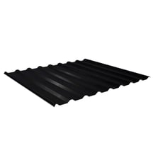 Trapezblech 20/1100 | Dach | Anti-Tropf 2400 g/m² Stahl 0,50 mm | 35 µm Mattpolyester | 23 - Dunkelgrau Trapezblech 20/1100 | Dach | Anti-Tropf 2400 g/m² | Stahl 0,50 mm | 35 µm Mattpolyester | 23 - Dunkelgrau #1