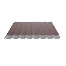 Trapezblech 20/1100 | Dach | Anti-Tropf 2400 g/m² | Stahl 0,50 mm | 80 µm Shimoco | 3009 - Oxidrot #5