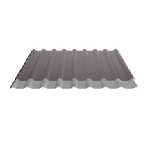 Trapezblech 20/1100 | Dach | Anti-Tropf 700 g/m² | Sonderposten | Stahl 0,40 mm | 25 µm Polyester | 8014 - Sepiabraun #4