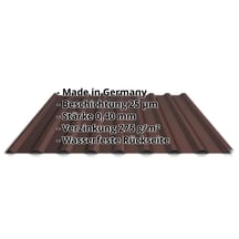 Trapezblech 20/1100 | Dach | Sonderposten | Stahl 0,40 mm | 25 µm Polyester | 8014 - Sepiabraun #2