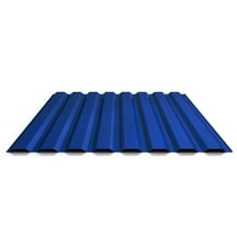 Trapezblech 20/1100 | Wand | Stahl 0,50 mm | 25 µm Polyester | 5010 - Enzianblau #1