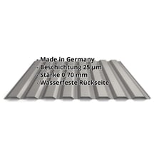 Trapezblech 20/1100 | Wand | Aluminium 0,70 mm | 25 µm Polyester | 9007 - Graualuminium #2