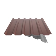 Trapezblech 35/207 | Dach | Anti-Tropf 1000 g/m² | Aktionsblech | Stahl 0,75 mm | 25 µm Polyester | 8012 - Rotbraun #6