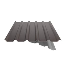 Trapezblech 35/207 | Dach | Anti-Tropf 1000 g/m² | Sonderposten | Stahl 0,40 mm | 25 µm Polyester | 8014 - Sepiabraun #6
