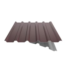 Trapezblech 35/207 | Dach | Anti-Tropf 1000 g/m² | Stahl 0,50 mm | 25 µm Polyester | 3005 - Weinrot #5
