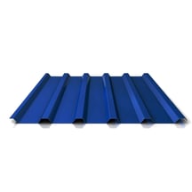 Trapezblech 35/207 | Dach | Anti-Tropf 1000 g/m² | Stahl 0,50 mm | 25 µm Polyester | 5010 - Enzianblau #1