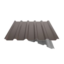 Trapezblech 35/207 | Dach | Anti-Tropf 1000 g/m² | Stahl 0,50 mm | 25 µm Polyester | 8011 - Nussbraun #5