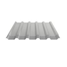 Trapezblech 35/207 | Dach | Anti-Tropf 1000 g/m² | Stahl 0,50 mm | 25 µm Polyester | 9006 - Weißaluminium #4