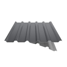Trapezblech 35/207 | Dach | Anti-Tropf 1000 g/m² | Stahl 0,50 mm | 35 µm Mattpolyester | 23 - Dunkelgrau #6