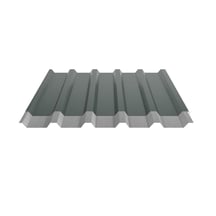 Trapezblech 35/207 | Dach | Anti-Tropf 1000 g/m² | Aluminium 0,70 mm | 25 µm Polyester | 6005 - Moosgrün #5