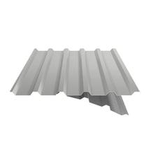 Trapezblech 35/207 | Dach | Anti-Tropf 2400 g/m² | Aktionsblech | Stahl 0,75 mm | 25 µm Polyester | 9006 - Weißaluminium #6