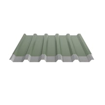 Trapezblech 35/207 | Dach | Anti-Tropf 2400 g/m² | Stahl 0,50 mm | 25 µm Polyester | 6011 - Resedagrün #4
