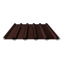 Trapezblech 35/207 | Dach | Anti-Tropf 2400 g/m² | Stahl 0,50 mm | 60 µm Puramid | 8017 - Schokoladenbraun #1