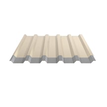 Trapezblech 35/207 | Dach | Anti-Tropf 700 g/m² | Stahl 0,75 mm | 25 µm Polyester | 1015 - Hellelfenbein #4