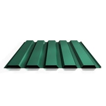 Trapezblech 35/207 | Wand | Sonderposten | Stahl 0,40 mm | 25 µm Polyester | 6020 - Chromoxidgrün #1