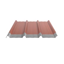 Trapezblech 45/333 | Dach | Anti-Tropf 1000 g/m² | Aktionsblech | Stahl 0,75 mm | 25 µm Polyester | 8004 - Kupferbraun #5