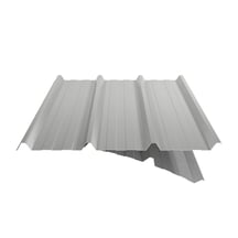 Trapezblech 45/333 | Dach | Anti-Tropf 1000 g/m² | Aktionsblech | Stahl 0,75 mm | 25 µm Polyester | 9006 - Weißaluminium #6