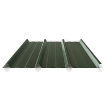 Trapezblech 45/333 | Dach | Anti-Tropf 1000 g/m² | Sonderposten | Stahl 0,40 mm | 25 µm Polyester | 6020 - Chromoxidgrün #1