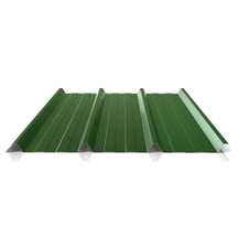 Trapezblech 45/333 | Dach | Anti-Tropf 1000 g/m² | Stahl 0,50 mm | 25 µm Polyester | 6002 - Laubgrün #1