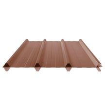 Trapezblech 45/333 | Dach | Anti-Tropf 1000 g/m² | Stahl 0,50 mm | 25 µm Polyester | 8011 - Nussbraun #1