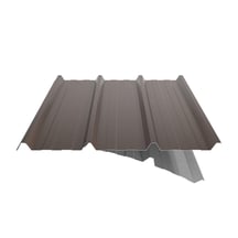 Trapezblech 45/333 | Dach | Anti-Tropf 1000 g/m² | Stahl 0,50 mm | 25 µm Polyester | 8011 - Nussbraun #5
