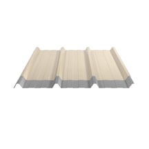 Trapezblech 45/333 | Dach | Anti-Tropf 1000 g/m² | Stahl 0,75 mm | 25 µm Polyester | 1015 - Hellelfenbein #5