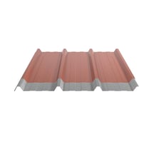 Trapezblech 45/333 | Dach | Anti-Tropf 1000 g/m² | Stahl 0,75 mm | 25 µm Polyester | 8004 - Kupferbraun #5