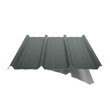 Trapezblech 45/333 | Dach | Anti-Tropf 1000 g/m² | Aluminium 0,70 mm | 25 µm Polyester | 6005 - Moosgrün #6